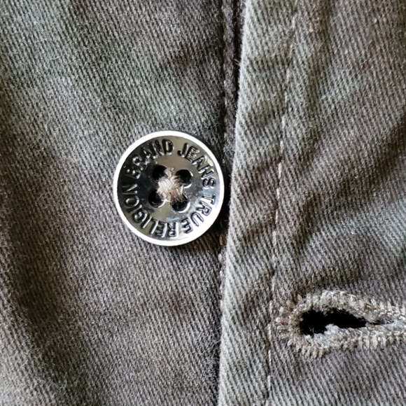 Camo twill military jacket - Picture 8 of 10